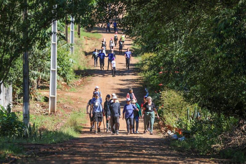 Laranjeiras do Sul sediou no domingo (05/11), a 6Âª Caminhada na Natureza