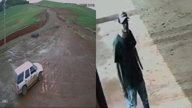 LS: LadrÃµes com veÃ­culo Blazer furtam defensivos de propriedade rural