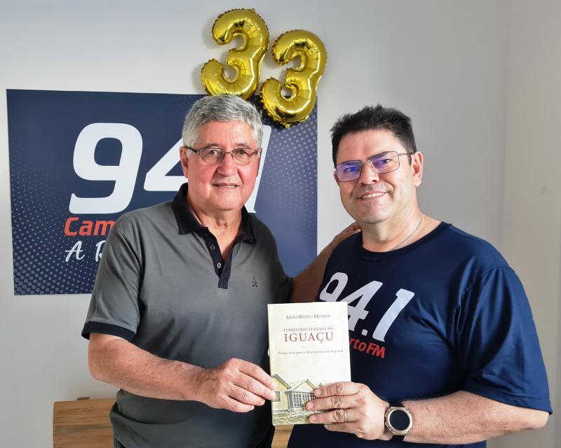 Jornal 94.1 Segunda EdiÃ§Ã£o da Campo Aberto FM resgata a histÃ³ria dos 77 anos de Laranjeiras do Sul 