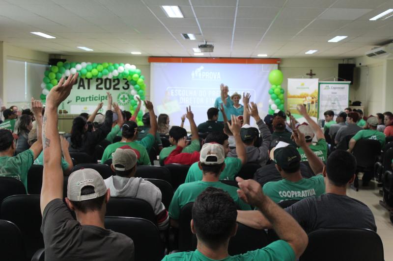 SaÃºde, seguranÃ§a e educaÃ§Ã£o foram focos da SIPAT 2023 da Coprossel