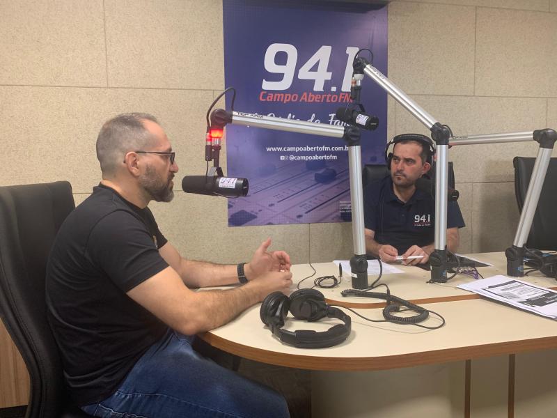 Chefe do FÃ³rum Eleitoral participou da programaÃ§Ã£o da RÃ¡dio Campo Aberto