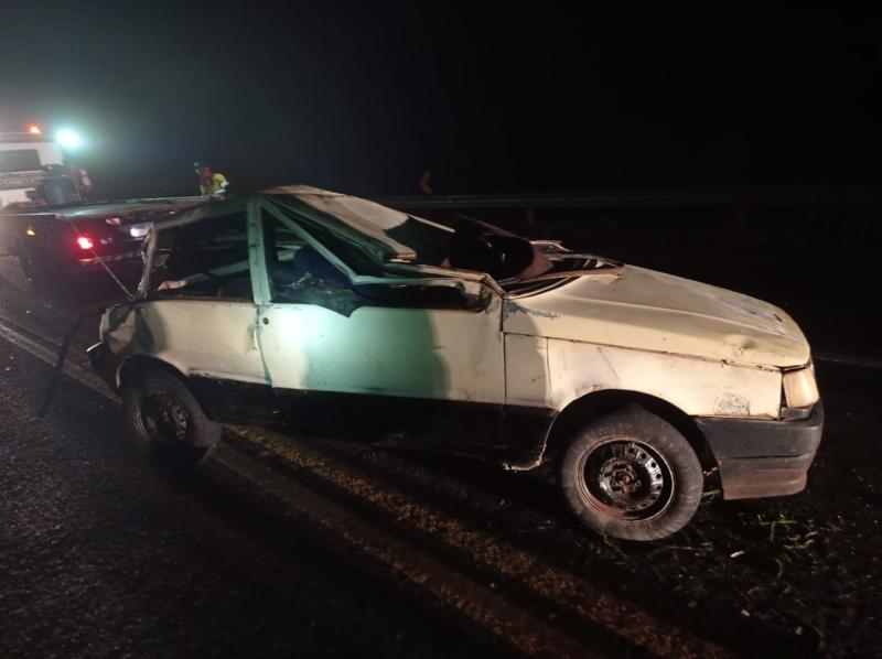 GuaraniaÃ§u: Motorista embriagado provoca acidente com morte na BR 277
