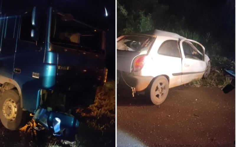 CandÃ³i: Cinco pessoas morrem em acidente na BR 373