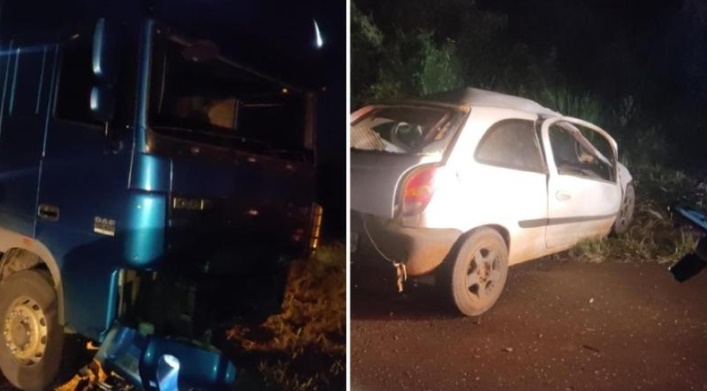 CandÃ³i: Identificadas as 5 vÃ­timas fatais de acidente na BR 373