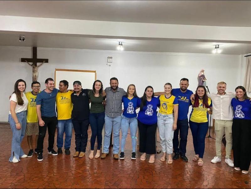 Nova CoordenaÃ§Ã£o da Jornada Jovem de Laranjeiras do Sul jÃ¡ iniciou o planejamento para 2024
