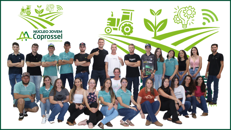 Juventude, ligada ao Cooperativismo e ao Agro, criam o NÃšCLEO JOVEM COPROSSEL 
