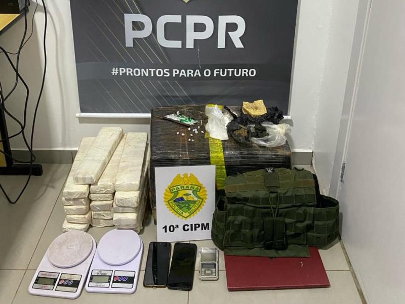 LS: AÃ§Ã£o conjunta das polÃ­cias Civil e Militar resulta na prisÃ£o de trÃªs indivÃ­duos por trÃ¡fico de drogas 