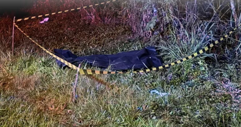 N. Laranjeiras: IndÃ­gena morre atropelado na PR 473 e veÃ­culo foge do local