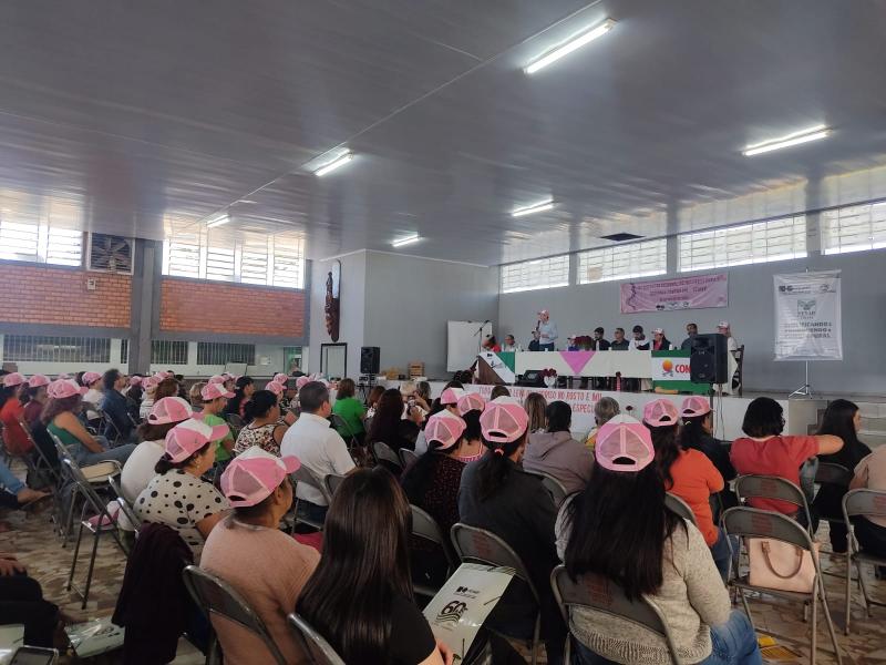 12º Encontro Regional de mulheres rurais da FETAEP recebeu mais de 250 participantes em Cantagalo