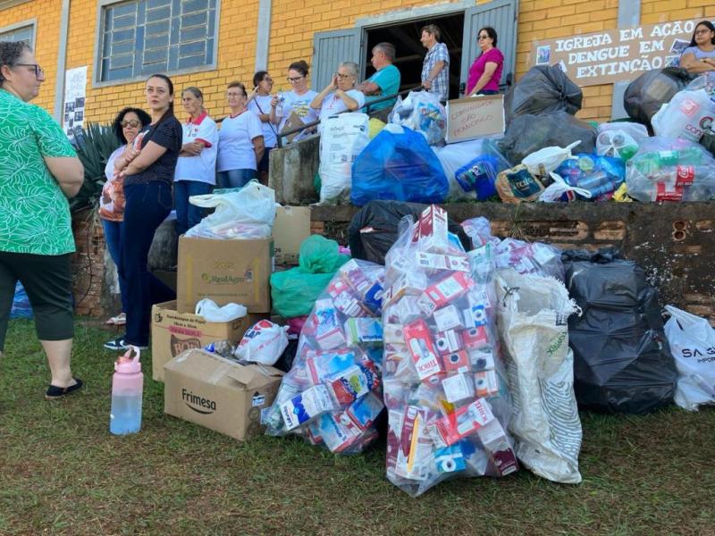 Pastoral da Ecologia da ParÃ³quia Santâ€™Ana realizou Gincana EcolÃ³gica