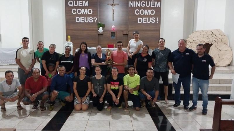  ReuniÃ£o Entre RÃ¡dio Campo Aberto e Comunidade SÃ£o Miguel Prepara Terreno para a Festa do Padroeiro em Laranjeiras do Sul