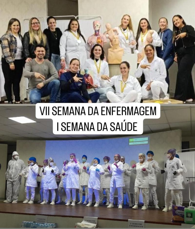 CEEP de Laranjeiras do Sul realizou diversas atividades na 7Âª Semana de Enfermagem