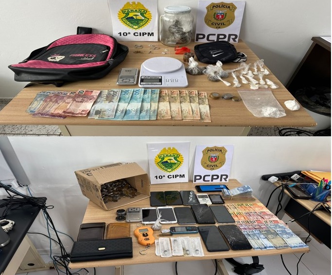 Cantagalo: OperaÃ§Ã£o resulta na prisÃ£o de 6 pessoas por trÃ¡fico de drogas