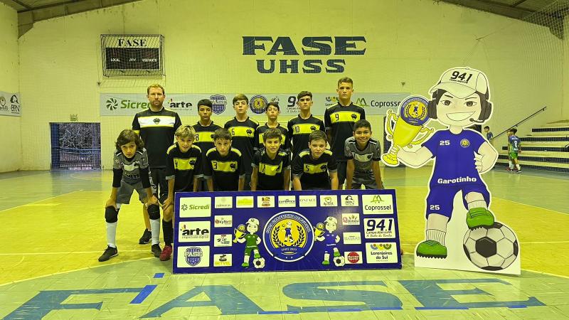 ComeÃ§aram os jogos eliminatorios da Copa Garotinho de Futsal Categorias de Base
