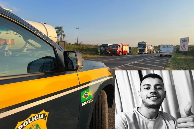CandÃ³i: Acidente na BR 277 tira a vida de jovem riobonitense