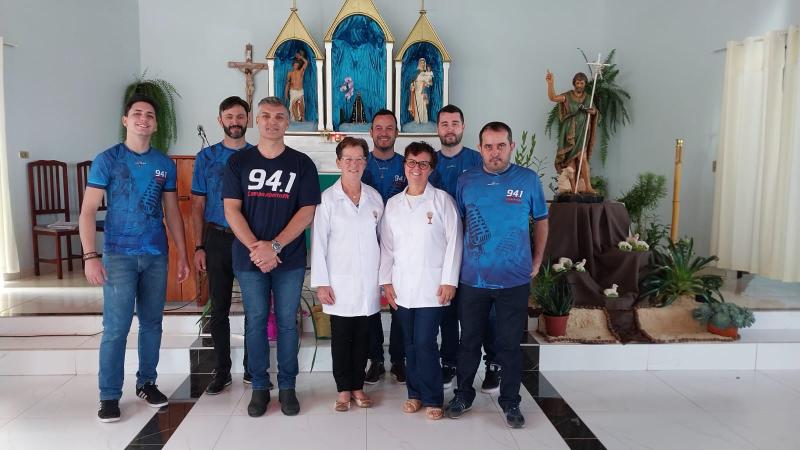 Festa de SÃ£o JoÃ£o Batista reÃºne milhares de devotos na comunidade do Alto SÃ£o JoÃ£o de Laranjeiras do Sul