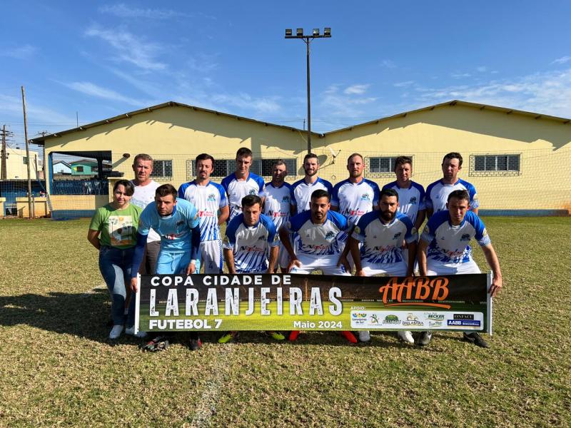 ComeÃ§ou a Copa Cidade Laranjeiras AABB de Futebol Sete