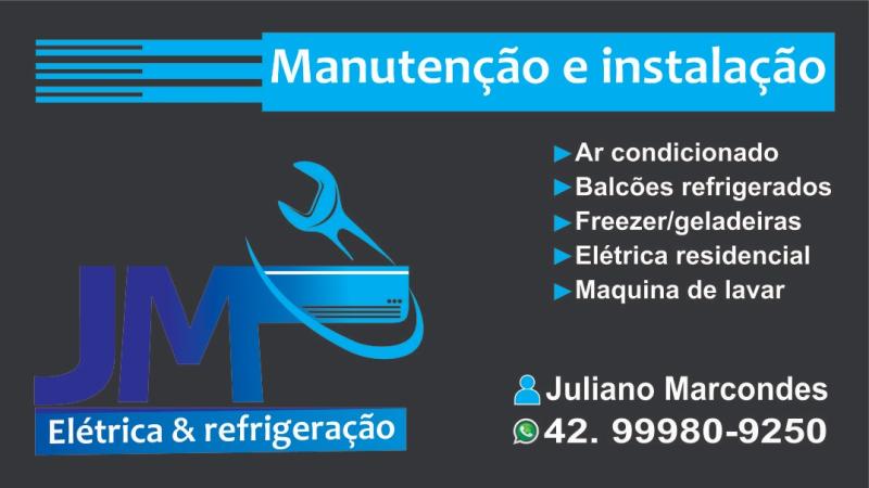 JM RefrigeraÃ§Ã£o e ElÃ©trica atende todos os dias com PlantÃ£o 24 horas 