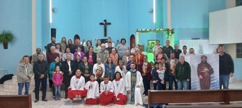 8Âº Dia da Novena de Nossa Senhora do PerpÃ©tuo Socorro no Bairro Cristo Rei