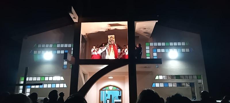 Encerramento da Novena de Nossa Senhora do PerpÃ©tuo Socorro no Bairro Cristo Rei aconteceu neste sÃ¡bado