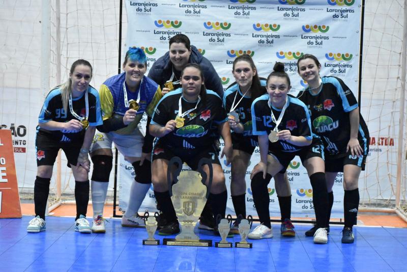 Herval, Elizeo Mangueiras e Krause sÃ£o os CampeÃµes da Copa Cidade Laranjeiras de Futsal
