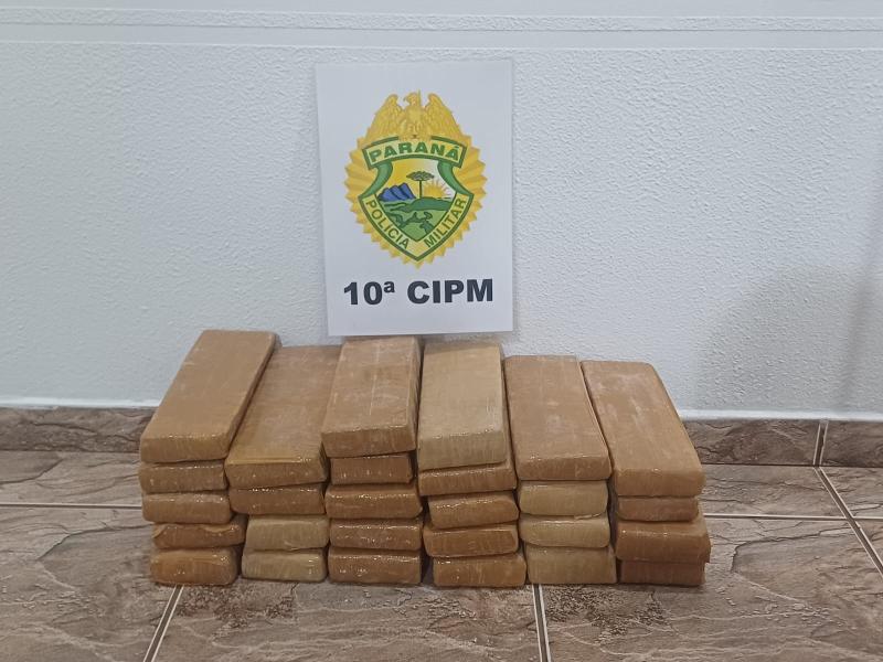 LS: Mulher Ã© presa com mais de 19 kg de drogas na BR 277