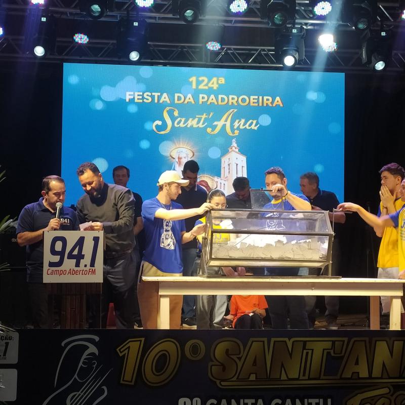 LS: ContribuiÃ§Ã£o premiada da festa da Padroeira