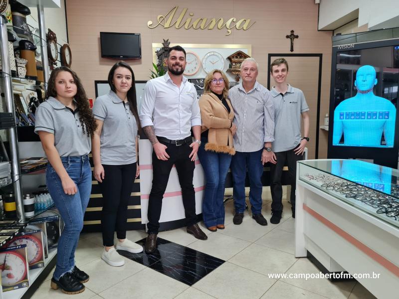 Venha conferir na Ã“tica AlianÃ§a a Torre de PrÃ©-Atendimento Ã“tico IVision
