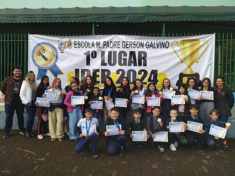 Escola Padre Gerson Galvino de Laranjeiras entrega Certificados e Medalhas aos Alunos Pelo 1Âº Lugar no IDEB 2024