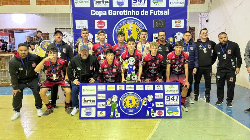 ConheÃ§a os CampeÃµes da Copa Garotinho de Futsal Categorias de Base 2024