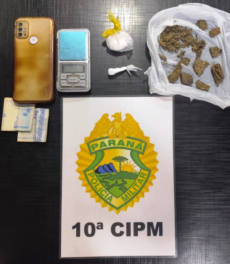 Traficante vai buscar drogas em cascavel e Ã© preso ao chegar em Laranjeiras do Sul