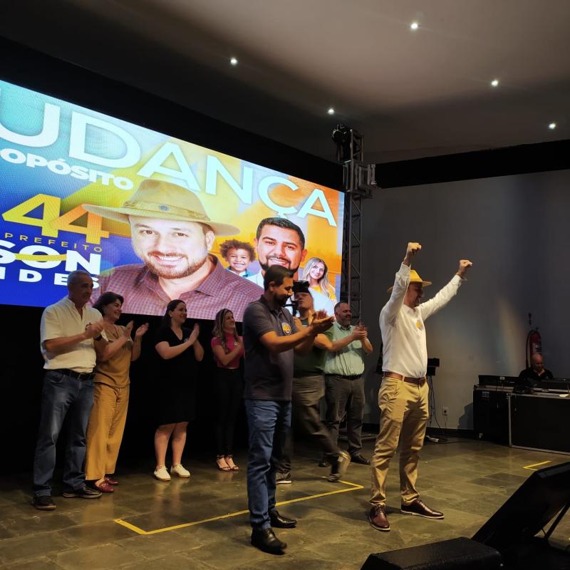 Jaison Mendes faz lanÃ§amento oficial da campanha