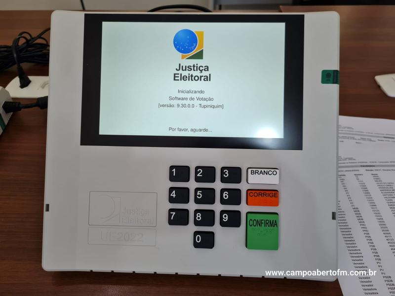PreparaÃ§Ã£o das urnas eletrÃ´nicas para as eleiÃ§Ãµes 2024 Ã© concluÃ­da em Laranjeiras do Sul