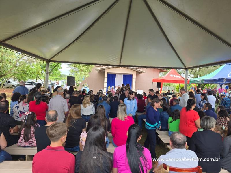 Rio Bonito do IguaÃ§u - Festa N.S. Aparecida atraÃ­ FiÃ©is em Barra Mansa do IguaÃ§u