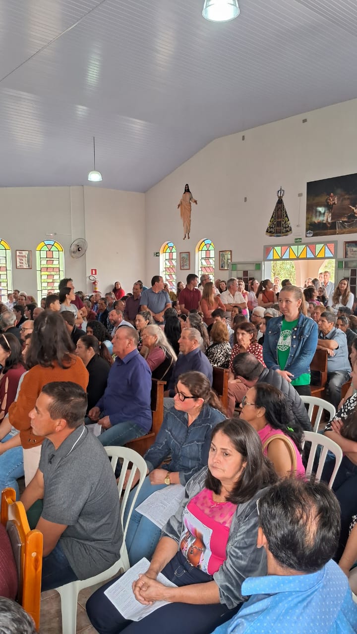 Nova Laranjeiras - Comunidade GuaraÃ­ celebra a Festa em Louvor a Nossa Senhora Aparecida 