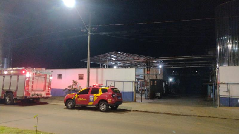 LS: CB atualiza situaÃ§Ã£o do vazamento de AmÃ´nia no LaticÃ­nio Lactopar 