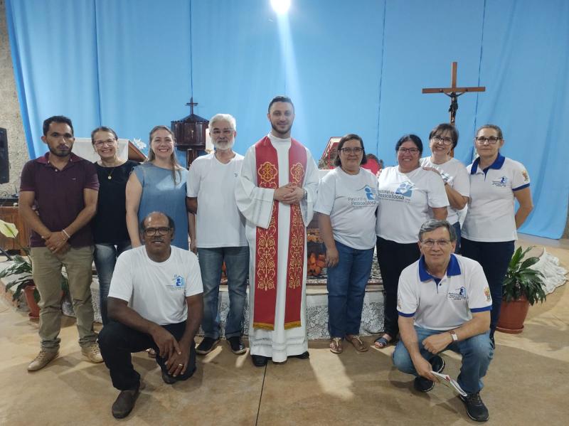 2Âº dia da Novena em louvor a Frei GalvÃ£o teve a participaÃ§Ã£o da comunidade SÃ£o Miguel e Pastoral da Pessoa Idosa