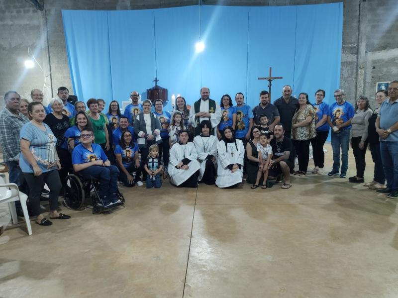 6Âº dia da Novena em louvor a Frei GalvÃ£o foi presidida pelo padre Edimar