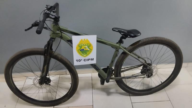 LS: PM recupera bicicleta furtada e prende mulher por receptaÃ§Ã£o