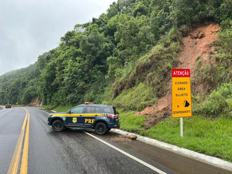 Guarapuava: DER/PR orienta que veÃ­culos pesados nÃ£o utilizem a PR-364 como rota alternativa