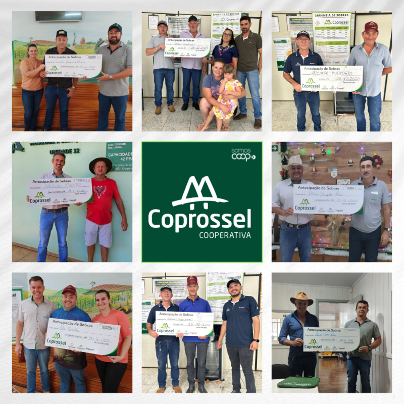 Coprossel impulsiona o desenvolvimento regional com distribuiÃ§Ã£o de sobras na casa dos 12 milhÃµes,  e grandes investimentos