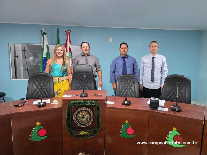 Elizeu Komineck Ã© eleito presidente da CÃ¢mara Municipal de Vereadores de Virmond