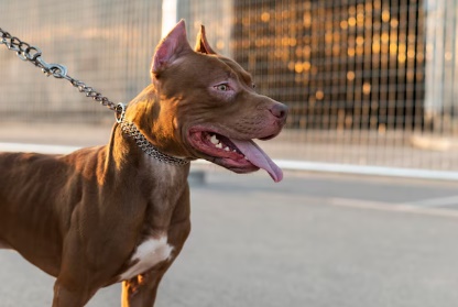 LS: CÃ£es Pit Bull atacam outro cachorro que estava amarrado em residÃªncia