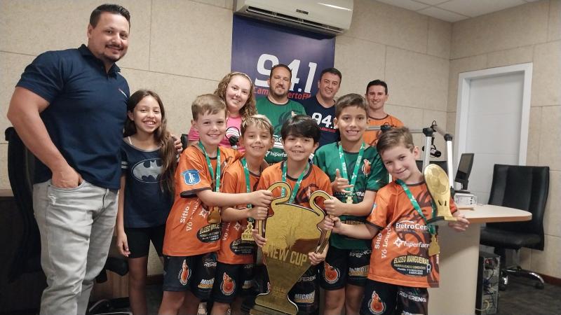 Fera Laranjeiras Sub 8 Ã© CampeÃ£ da New Cup em Chopinzinho PR