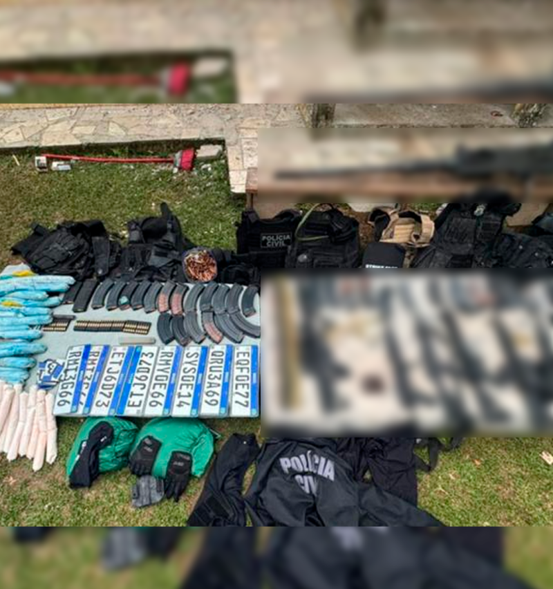 P. Grossa: 6 bandidos morrem em confronto com a polÃ­cia