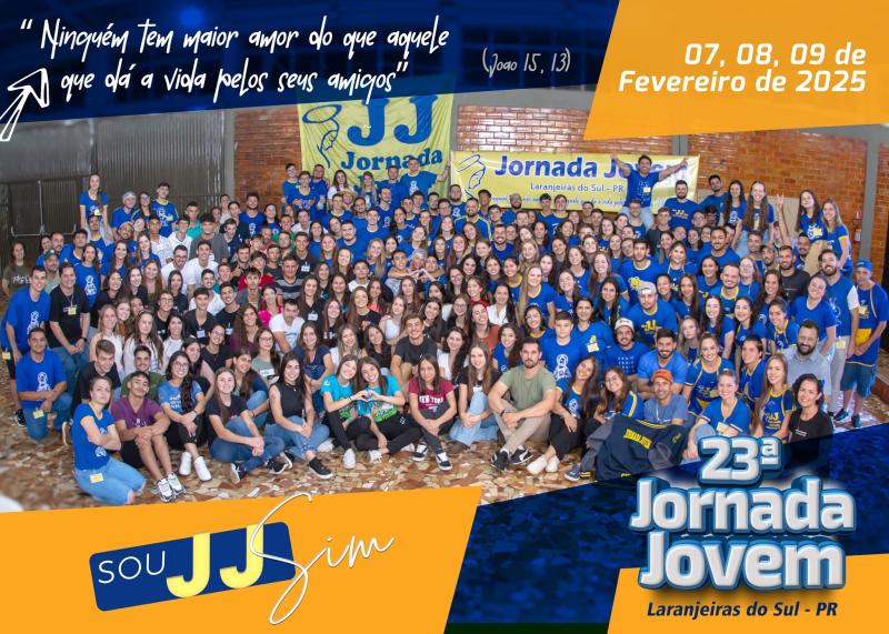 Jovens vivenciam fim de semana de fÃ© e aprendizado na 23Âª Jornada Jovem de Laranjeiras do Sul
