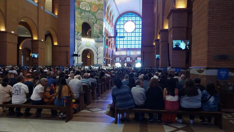 Romaria do Terço dos Homens retorna a Laranjeiras do Sul após retiro em Aparecida