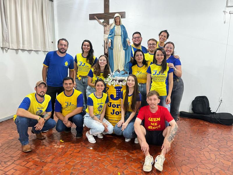 Nova coordenaÃ§Ã£o da Jornada Jovem de Laranjeiras do Sul Ã© eleita
