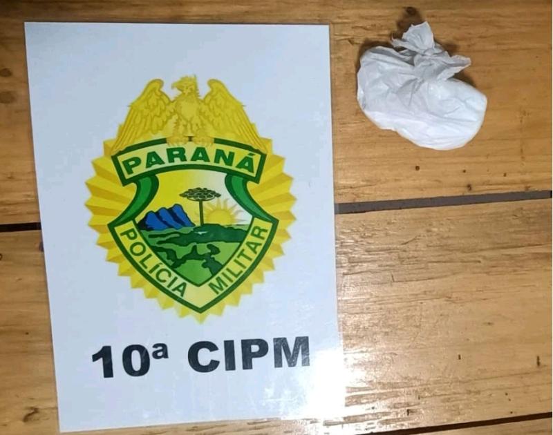 LS: PM apreende cocaÃ­na e prende traficante na BR 277 