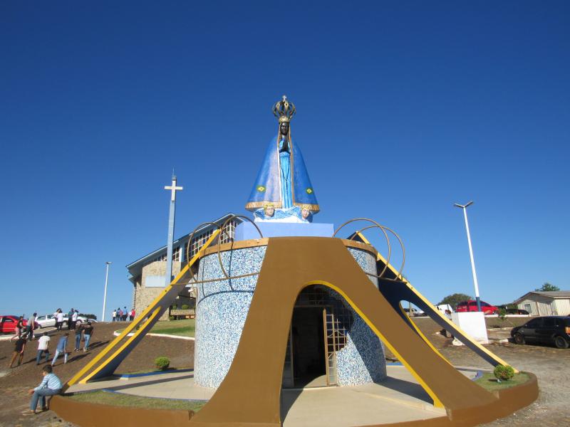 SantuÃ¡rio Nossa Senhora Aparecida de Laranjeiras do Sul se prepara para a PÃ¡scoa 